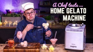 'A Chef Tests a Home Gelato Machine | Sorted Food'