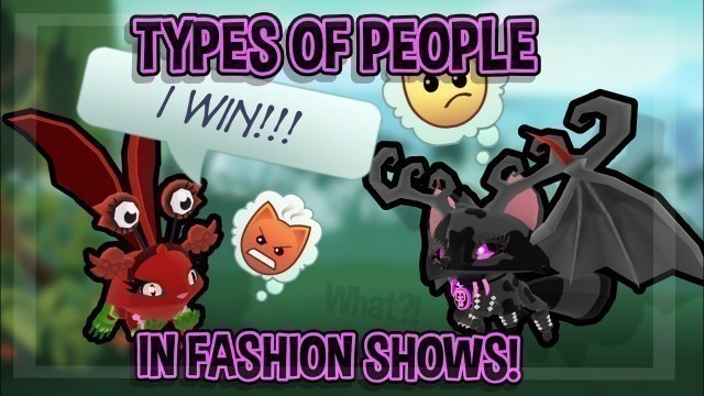 'TYPES OF PEOPLE IN AJ FASHION SHOWS! | Animal jam skit (new outro!)'