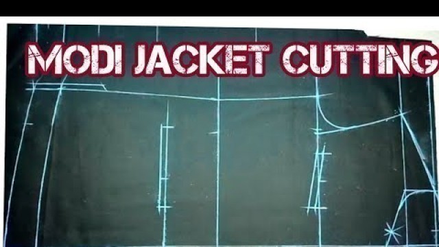 'Modi jacket cutting (Frant part)'