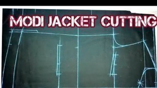 'Modi jacket cutting (Frant part)'