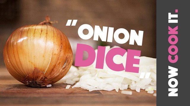 'How To Chop An Onion Like A Boss | Now Cook It'