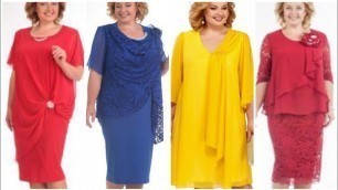 'Super Gorgeous & Fashionable Plus size Mothers French Lace Formal Sheath Cocktail Dresses Designs'