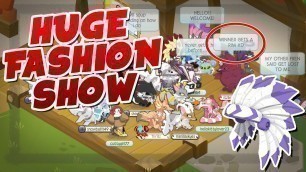 'Animal Jam: I Hosted THE BIGGEST FASHION SHOW in AJ (Headdress Prize) | Ft. Madra and Moody'