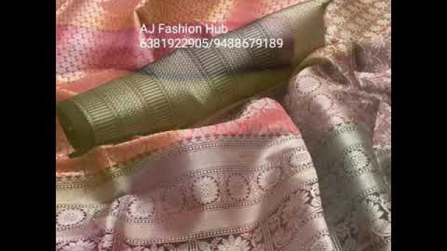 'Rajguru silk sarees with full zari border by [AJ Fashion Hub]'