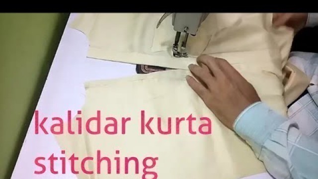 'Kalidar kurta stitching'