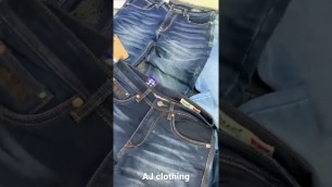 'IMPORTED JEANS | AJ CLOTHING INDORE | SUSCRIBE FOR DAILY NEW UPDATES'