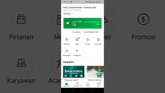 'Membuat Promo Coret di Aplikasi Grab Merchant untuk Grab Food Versi Terbaru #PromoCoret #Grabfood'