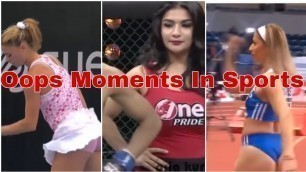 'Embarrassing Moments in Sports | Oops sports moments'