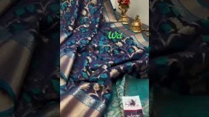 'wct brand Soft Sieco silk sarees with allover zari and thread weaving  designby [AJ Fashion Hub]'