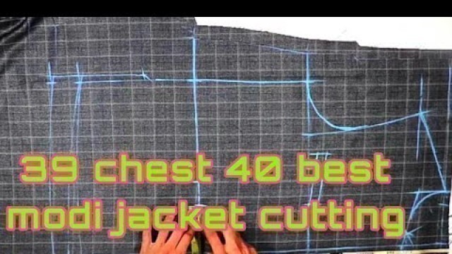 'Modi jacket cutting 39 chest 40 west'