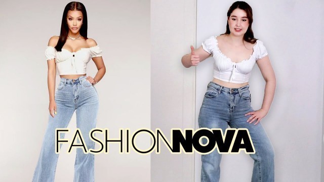 'Fashion Nova Try On Haul + Review *it\'s giving shein*'