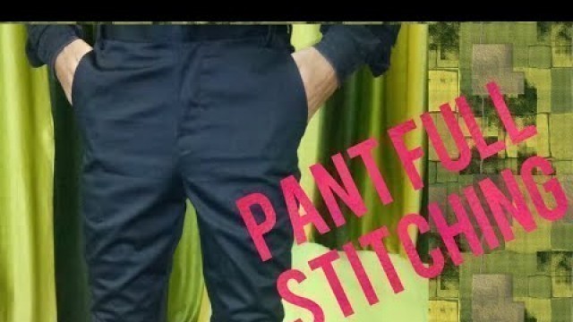 'pant full stitching'