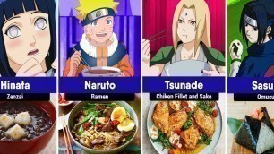 'Favorite FOOD of NARUTO Characters'