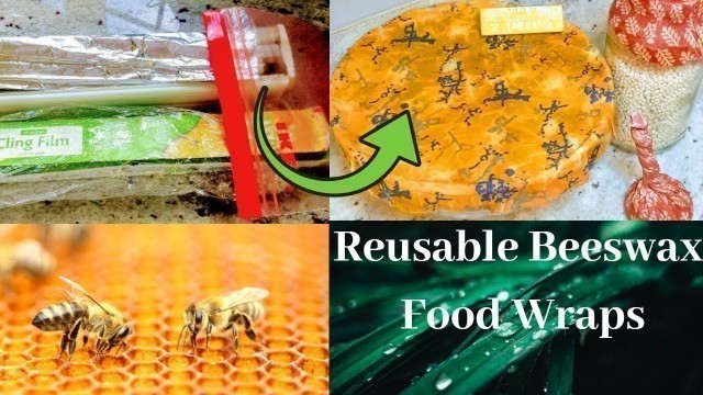 'Beeswax wraps- Plastic Alternative Kitchenനിൽ പ്ലാസ്റ്റിക്കിനു പകരം ഓർഗാനിക് wraps ഉപയോഗികം'