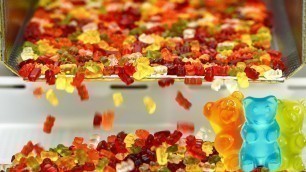 'How Gummy Bears Are Made - Modern Candy Factory ➤#1'