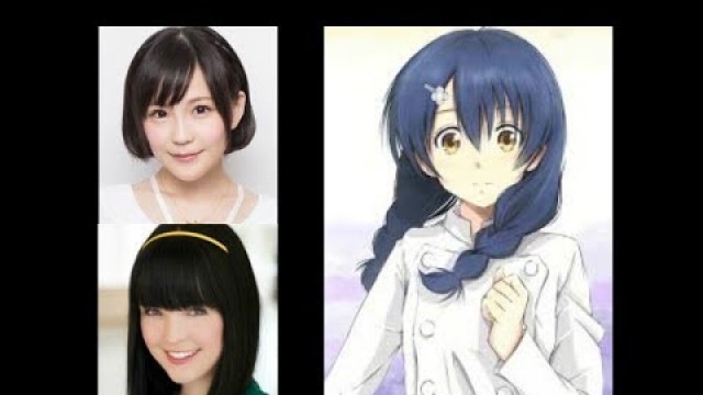 'Anime Voice Comparison- Megumi Tadokoro (Food Wars!)'