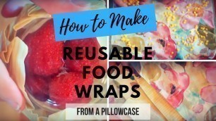 'How to Make Beeswax Wraps |  Biodegradable'