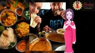 'Vegetarian Indian Food REACTION by foreigners | Sheshu\'s Sizzling Tandoor'