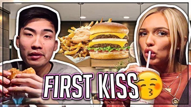 'Our First Kiss Story (MUKBANG)'