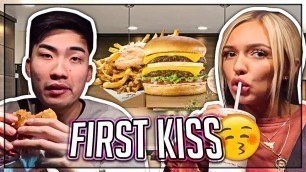 'Our First Kiss Story (MUKBANG)'