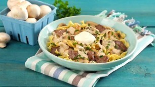 'Southern Beef Stroganoff'