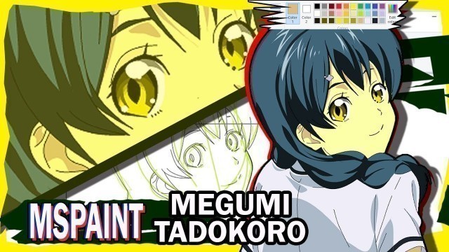 '【SPEEDPAINT】Drawing Anime Girl | Megumi Tadokoro | Shokugeki no Soma(Food Wars)'