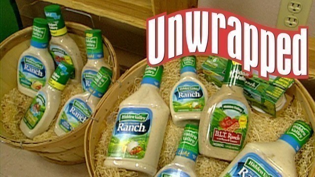 'How Hidden Valley RANCH Is Made (from Unwrapped) | Unwrapped | Food Network'