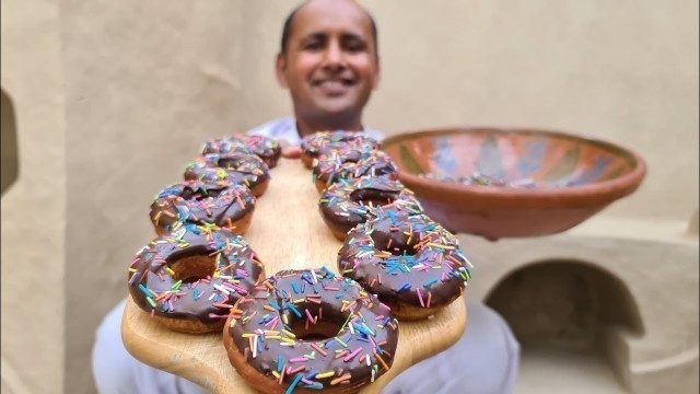 'Donut Recipe Easy Homemade Doughnuts | Easy Tasty & Quick recipe by Mubashir Saddique | Village Food'