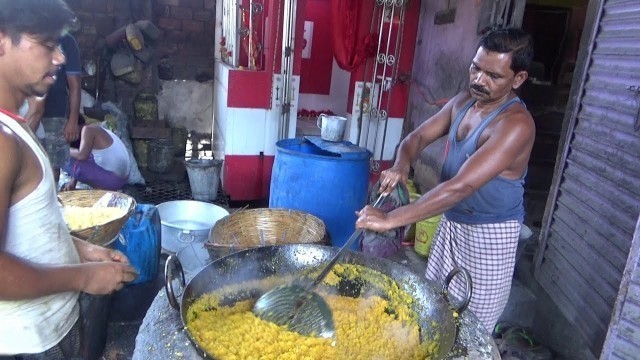 'Special Motichur Besan Laddu Full Preparation | Common Sweet in India | Street Food Loves You'