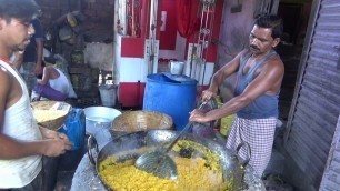 'Special Motichur Besan Laddu Full Preparation | Common Sweet in India | Street Food Loves You'