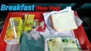 'Puri-Howrah Shatabdi Express Food MENU || REVIEW || VEG/NON VEG ( Open Description )'