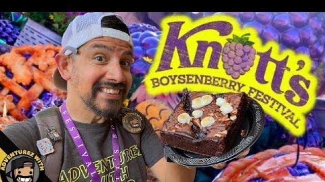 'KNOTTS BOYSENBERRY FESTIVAL 2022 | Opening Day | New Boysenberry Food, Shows, and FUN!'