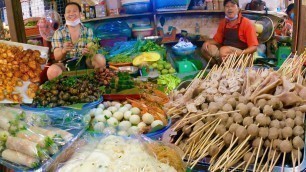 'Cambodian Food Tour 2021 - Boeung Keng Kang Market food shows in Phnom Penh'