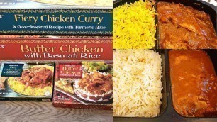 'INDIAN FROZEN FOOD REVIEW|| TRADER\'S JOE INDIAN FOOD REVIEW|| CHICKEN CURRY REVIEW'