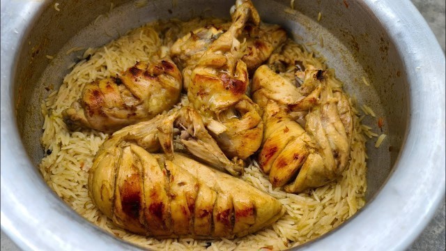 'Kabsa | Arabian Kabsa | Chicken Kabsa | Arabian Dish | Mubashir Saddique | Village Food Secrets'