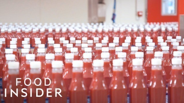 'How Heinz Tomato Ketchup Is Made | The Making Of'