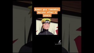 'Ramen guy remember Naruto after 3 years 