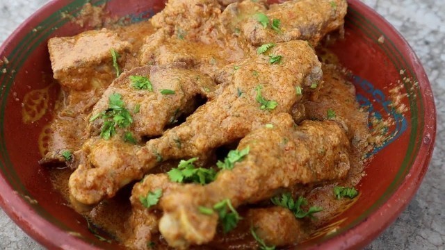 'Nawabi Chicken Masala by Mubashir Saddique | Village Food Secrets'