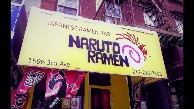 'Miso Ramen At Naruto Ramen NYC - New York City Street Food 2018'