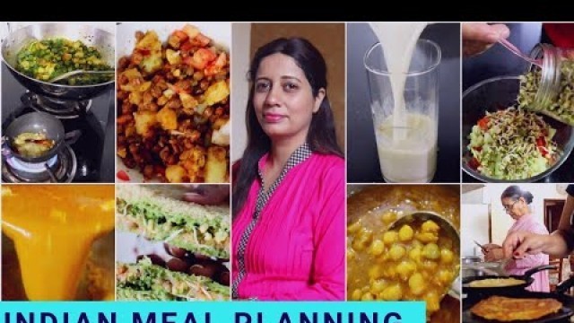 'Indian Weekly Meal Planning & Preparation||Practical Tips For Menu Planning'