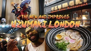 'Japanese ramen at UZUMAKI LONDON | The NEW NARUTO Themed RAMEN Restaurant'