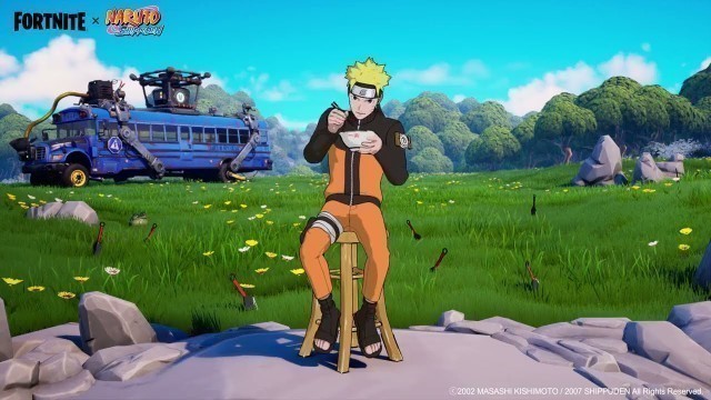 'NOUVELLE EMOTE PAUSE RAMEN NARUTO FORTNITE, PRÉSENTATION DANSE PAUSE RAMEN DISPONIBLE SUR FORTNITE'