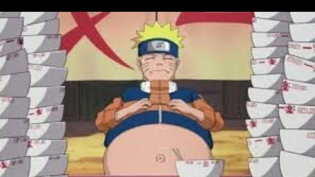 'single episode Naruto eat comfortable ramen, Naruto joins Tenten team to buy weapons English Dub'