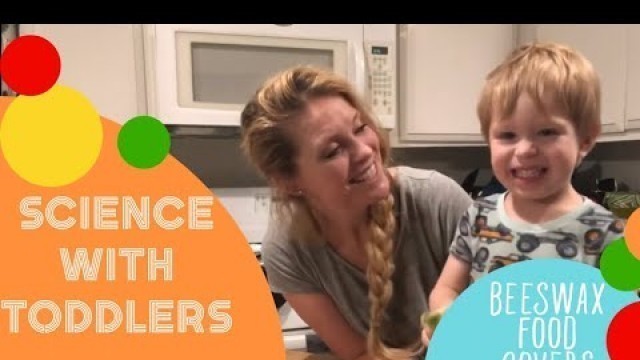 'Science with Toddlers: Beeswax Food Wrap'