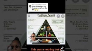 'The food pyramid is such a gimmick'