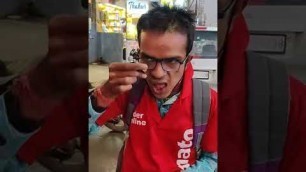 'Zomato Boy bana Food Reviewer #shorts #zomato'