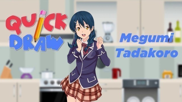 'Quick Draw Tadakoro Megumi Shokugeki no Soma   Food Wars Timelapse Speed Painting'