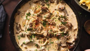 'Easy Beef Stroganoff Recipe'