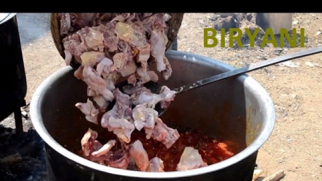 'How to Make INDIAN MARRIAGE CHICKEN BIRYANI “Muslim Style” Preparation Video Recipe & STREET FOOD'