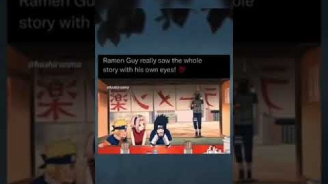 'Ramen guy saw it all 